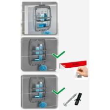 Saban Plastik Banyo Rafı Antrasit