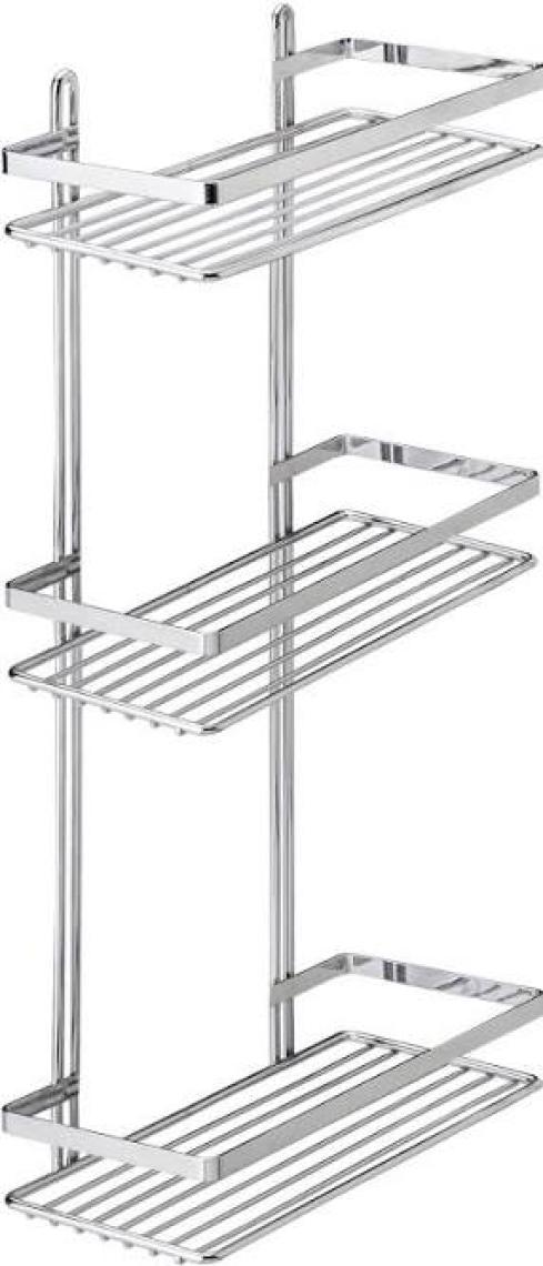 Tekno-tel 3 KATLI LAMALI BANYO RAFI KROM ES065