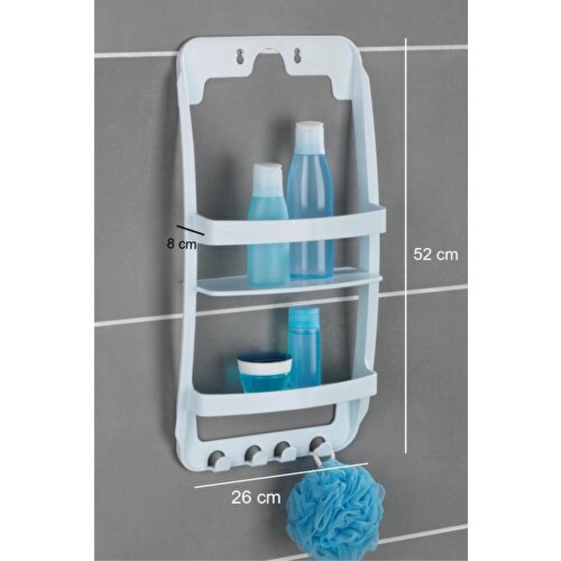 Saban Plastik Banyo Rafı Beyaz