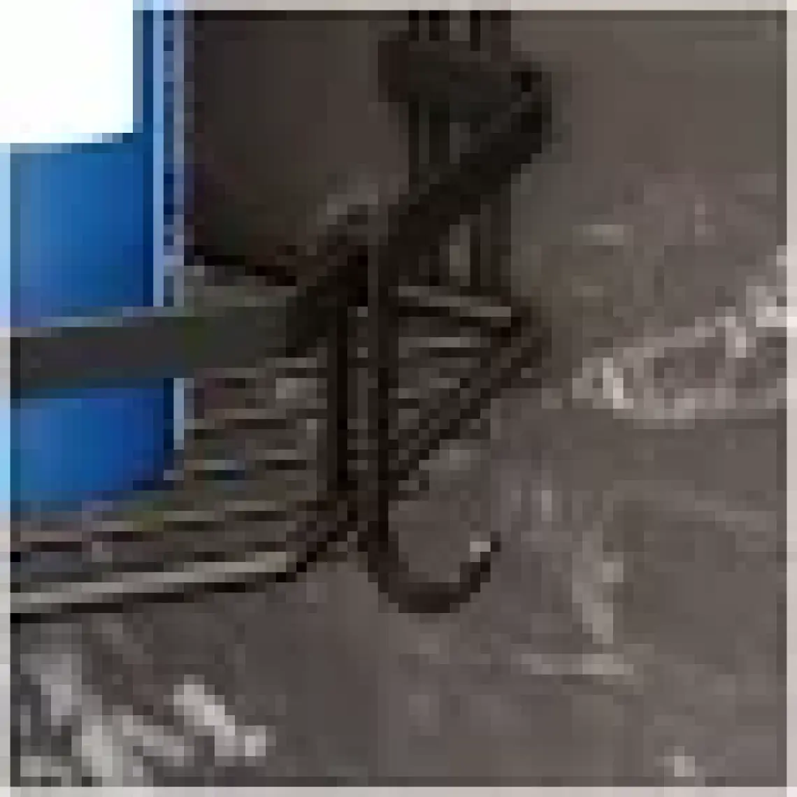 Tekno-tel 2 Katlı Banyo Rafı Mat Siyah Es075H