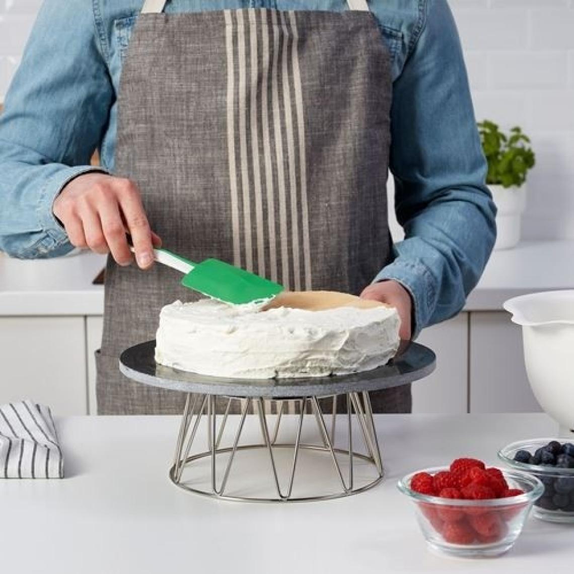 IKEA Gubbröra Spatula, Yeşil-Beyaz