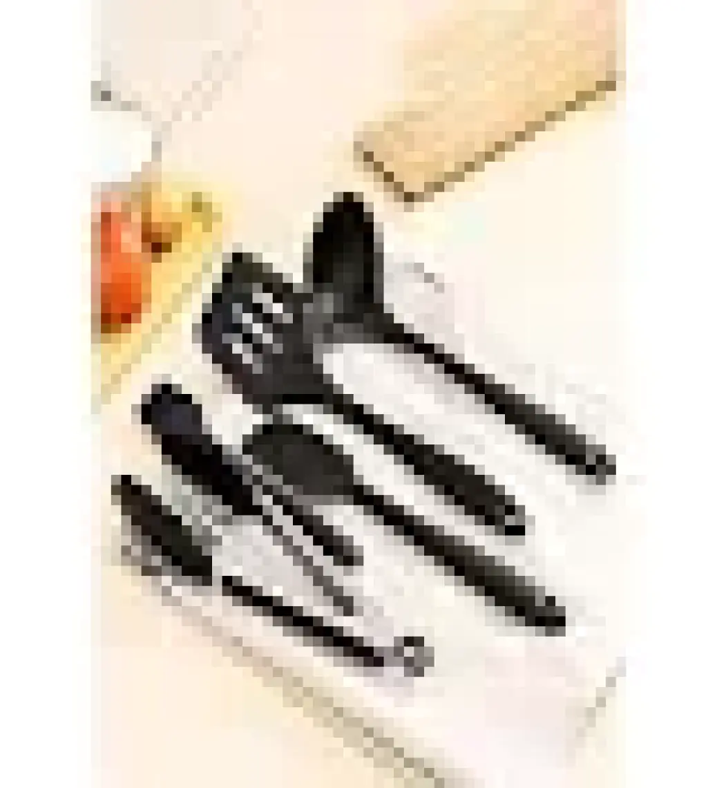 Valletta Salvatore 10 Parça Spatula Set Siyah