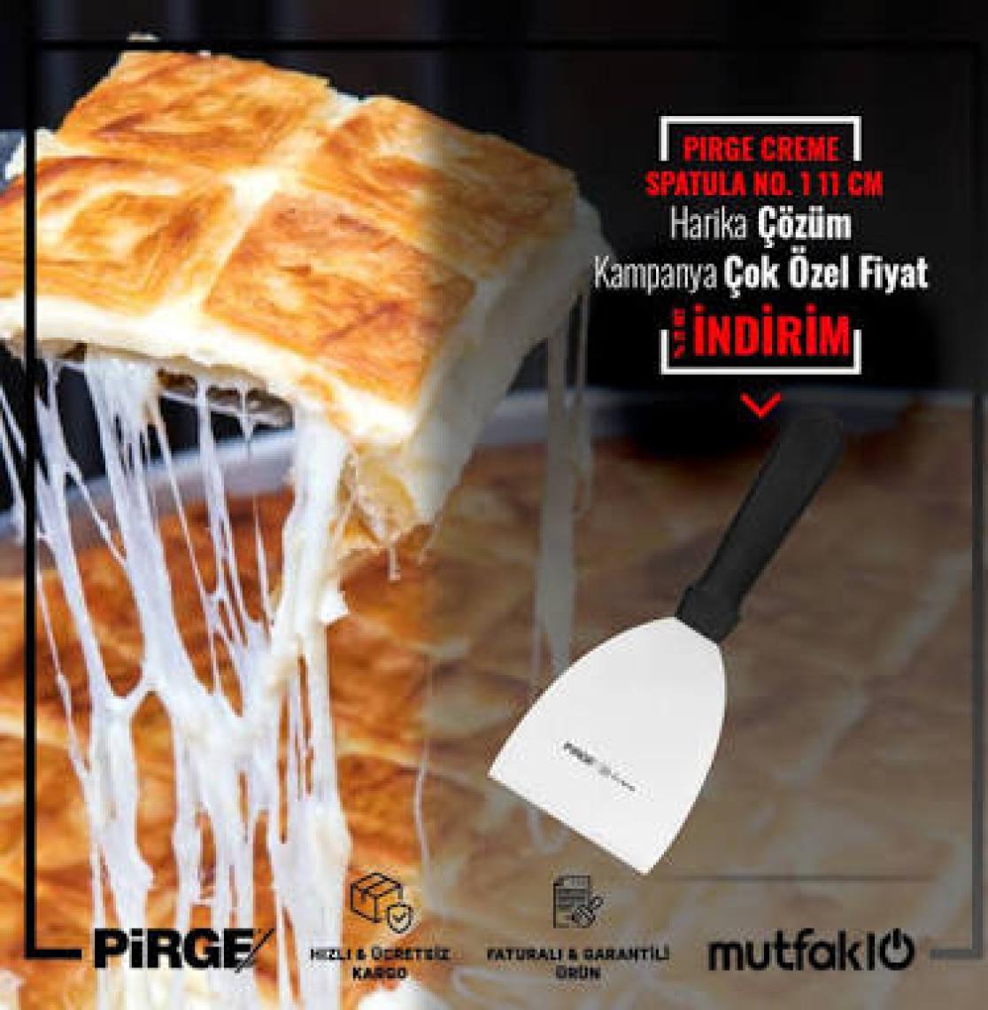 Pirge Creme Spatula No. 1 11 cm - 71151