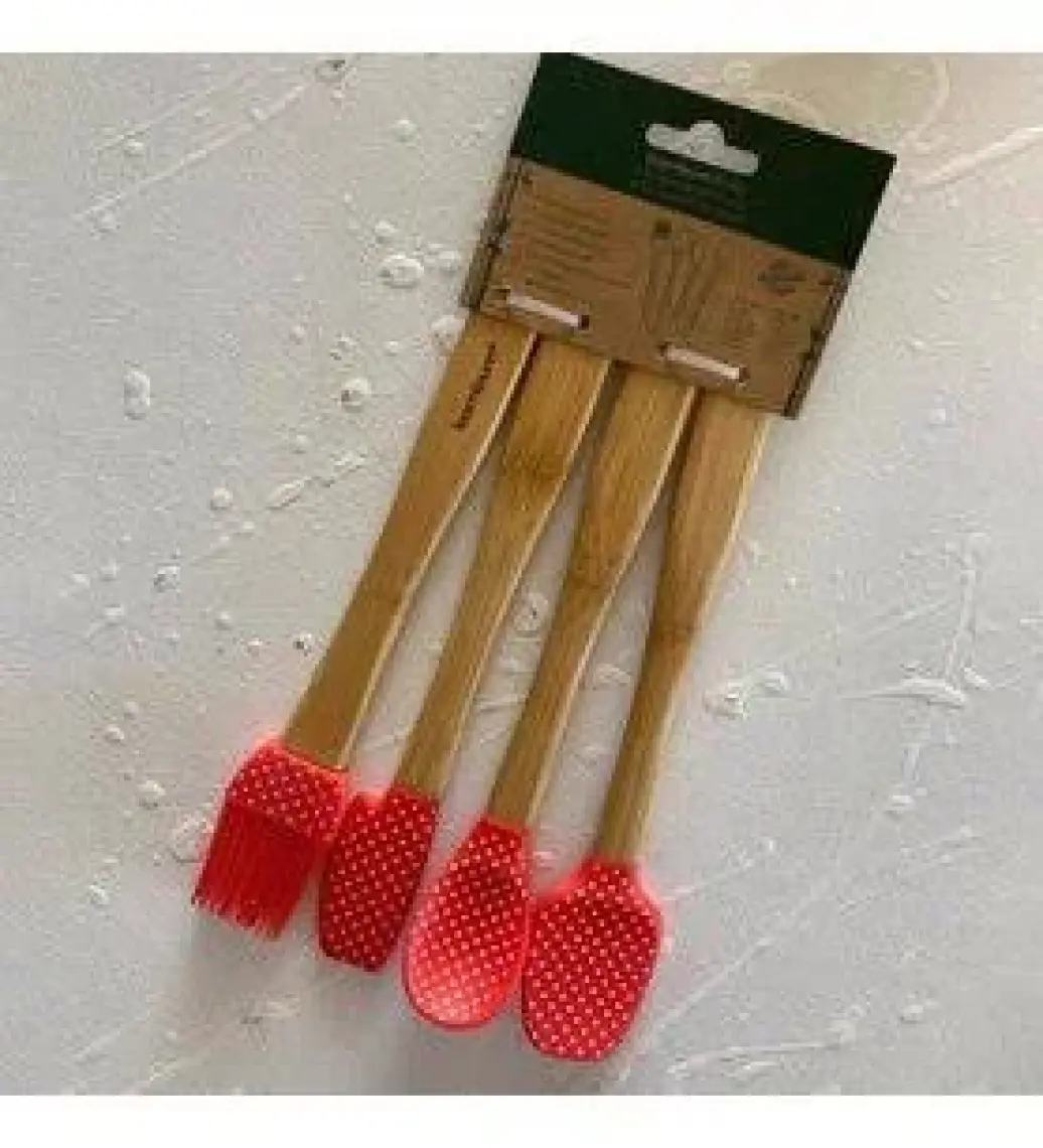 Bambum Bolly 4'lü Spatula Seti Küçük