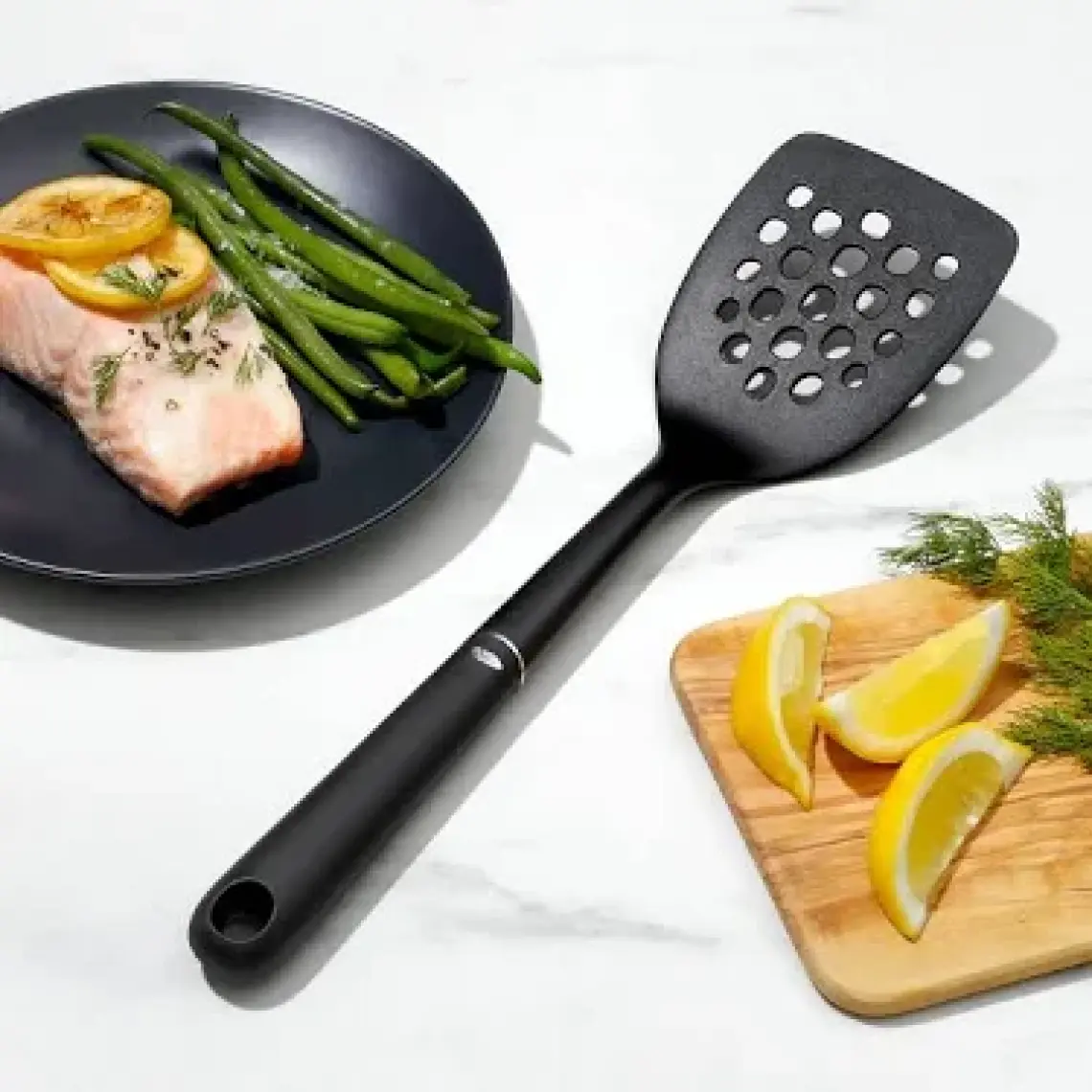 Oxo 1190300 Gg Plastik Oluklu Spatula