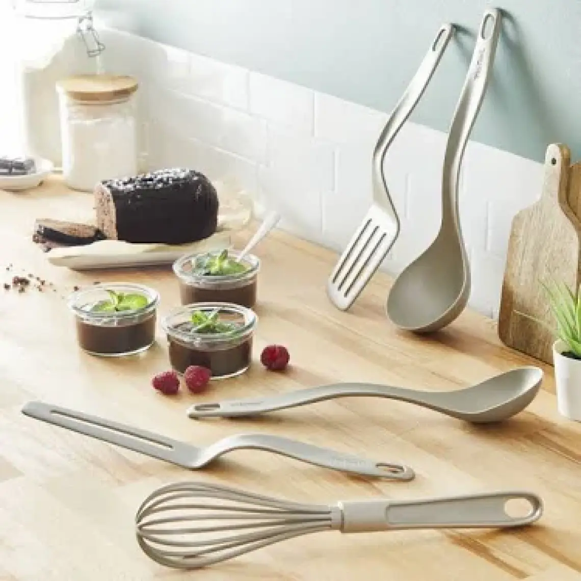 Tefal K00605 Fresh Kitchen Uzun Spatula Gri - 2100057709