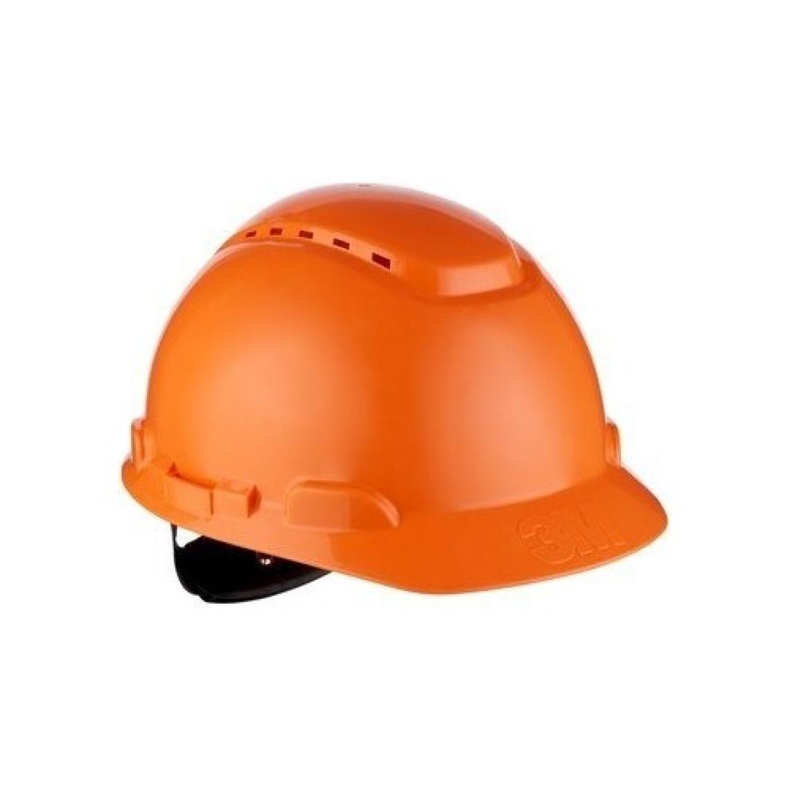 3M H700 Havalandırmalı Ayarlanabilir UV'li Turuncu Baret