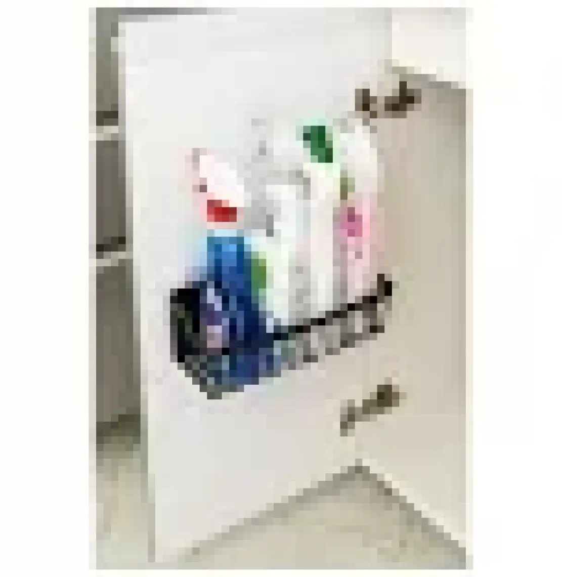 Safestore Yapışkanlı Banyo Rafı 2'li Banyo Düzenleyici Duş Rafı Kanca Askılı Organizer Şampuanlık Plastik