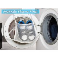 Rennway Hassas Çamaşır - Ayakkabı Yıkama Filesi Kapak Bağlamalı 35 x 20 cm