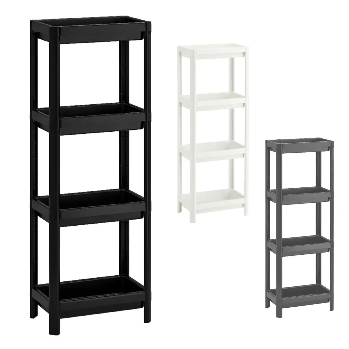 Omaş Shelf Unit 4 Katlı Raf Ünitesi