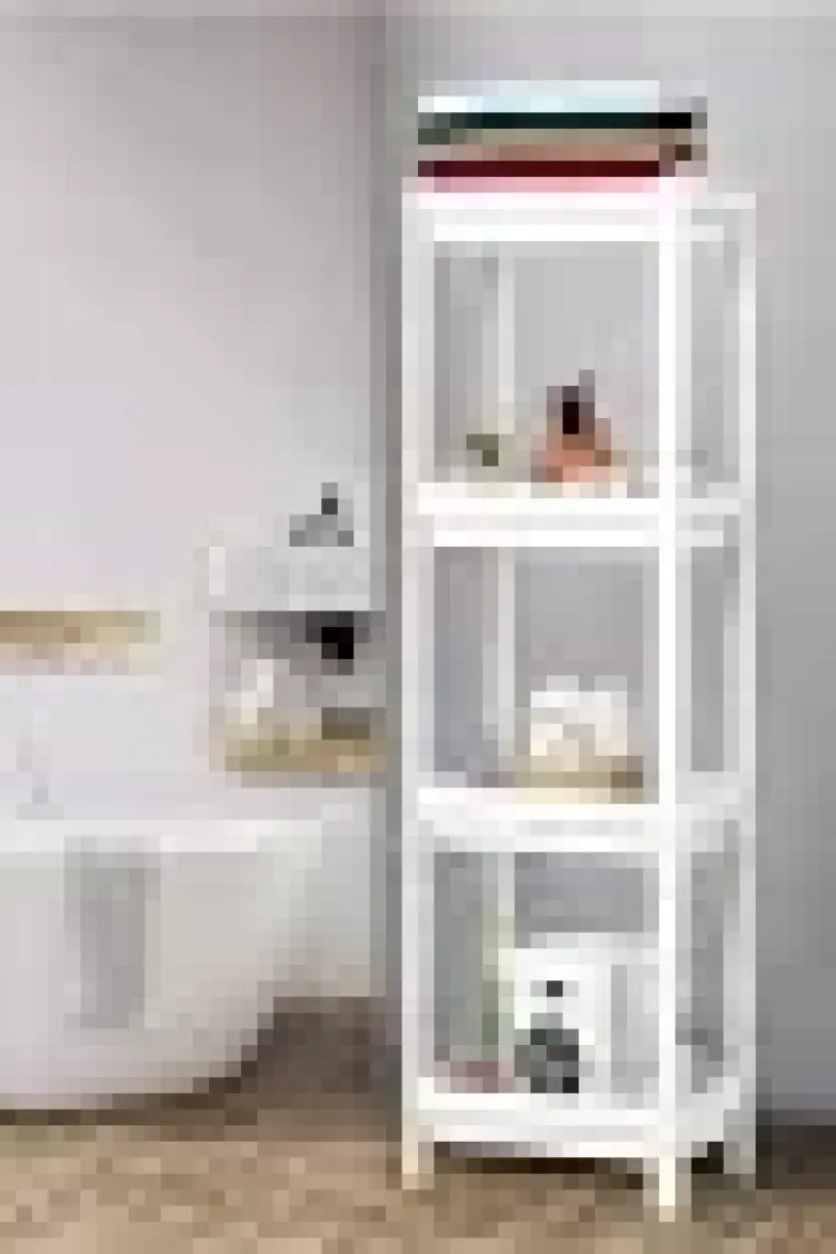 Omaş Shelf Unit 4 Katlı Raf Ünitesi
