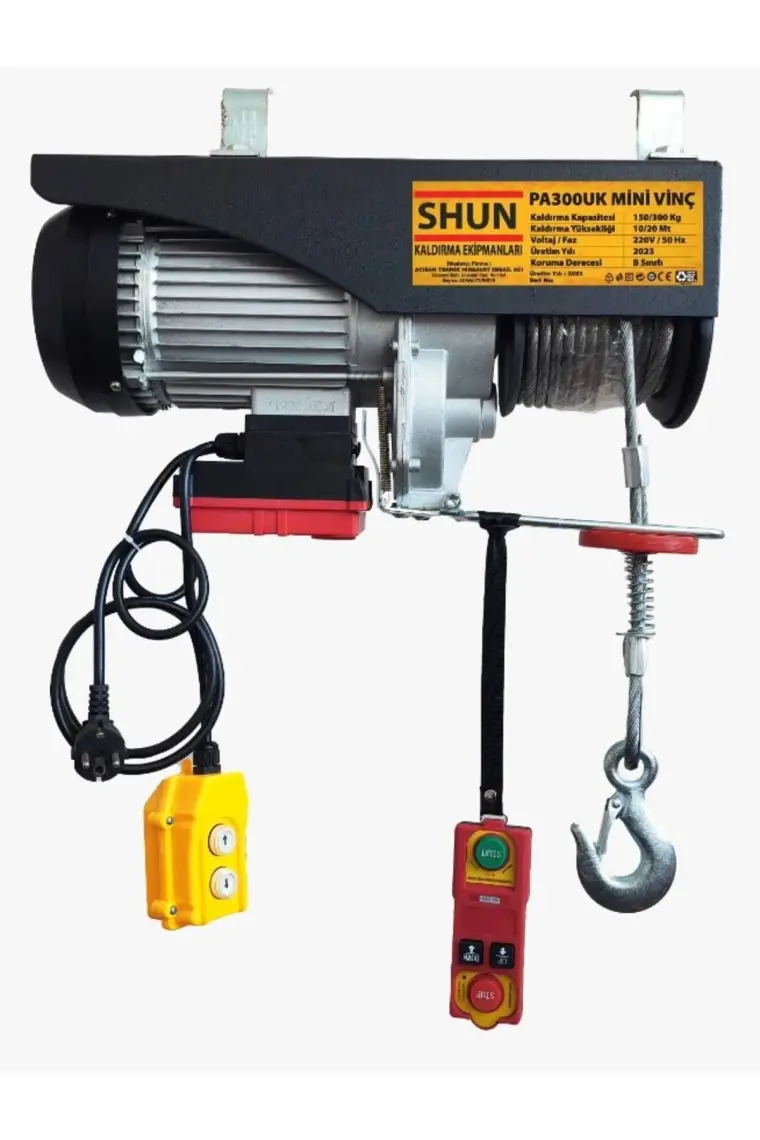 Shun 150/300 Uzaktan Kumandalı Vinç