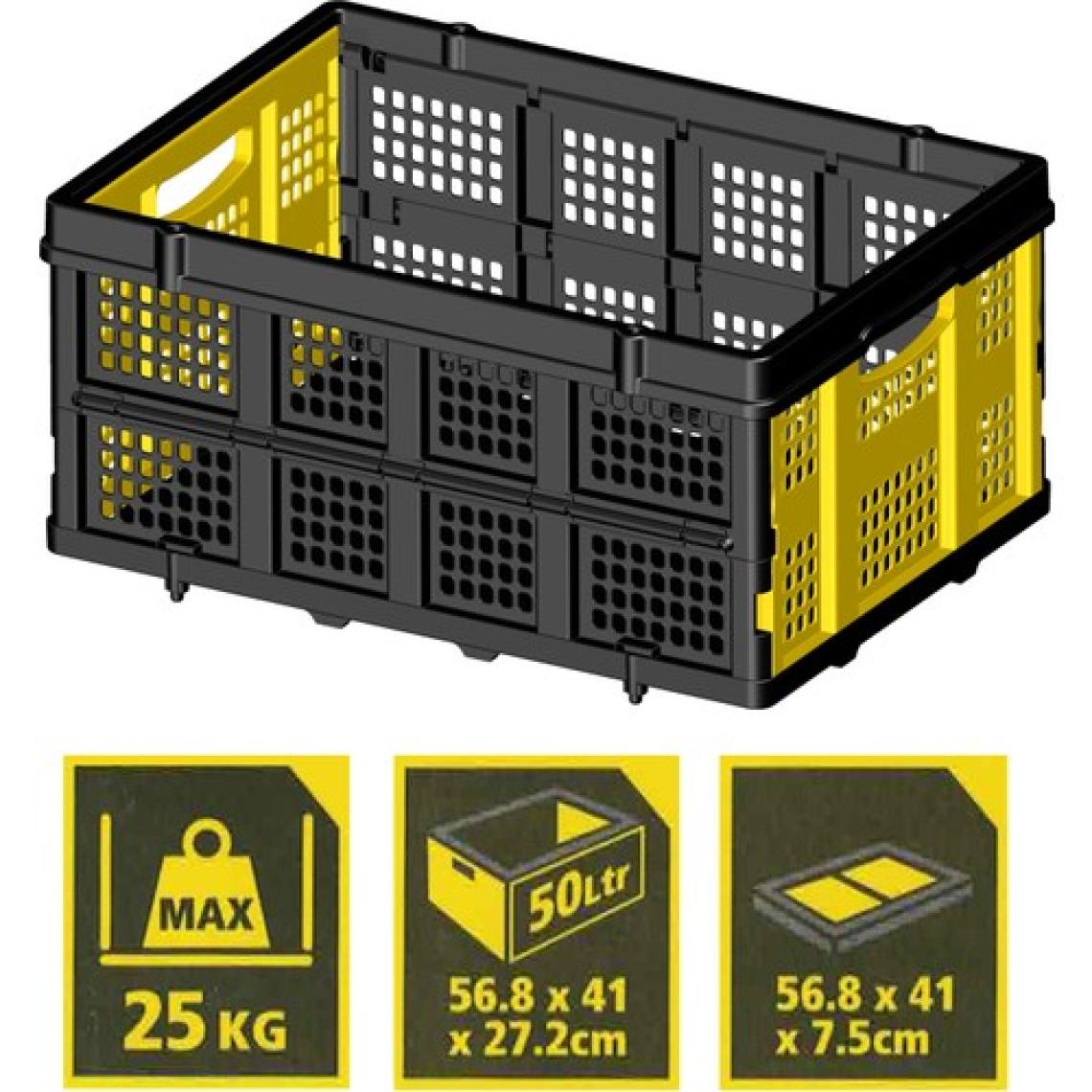 Stanley FT505 25Kg Katlanır Çok Amaçlı Taşıma Sepeti