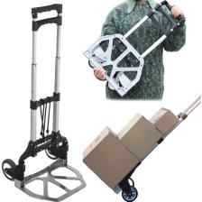 Katlanır Portatif Taşıma Aracı Koli Yük Paket El Arabası 80KG Kapasiteli