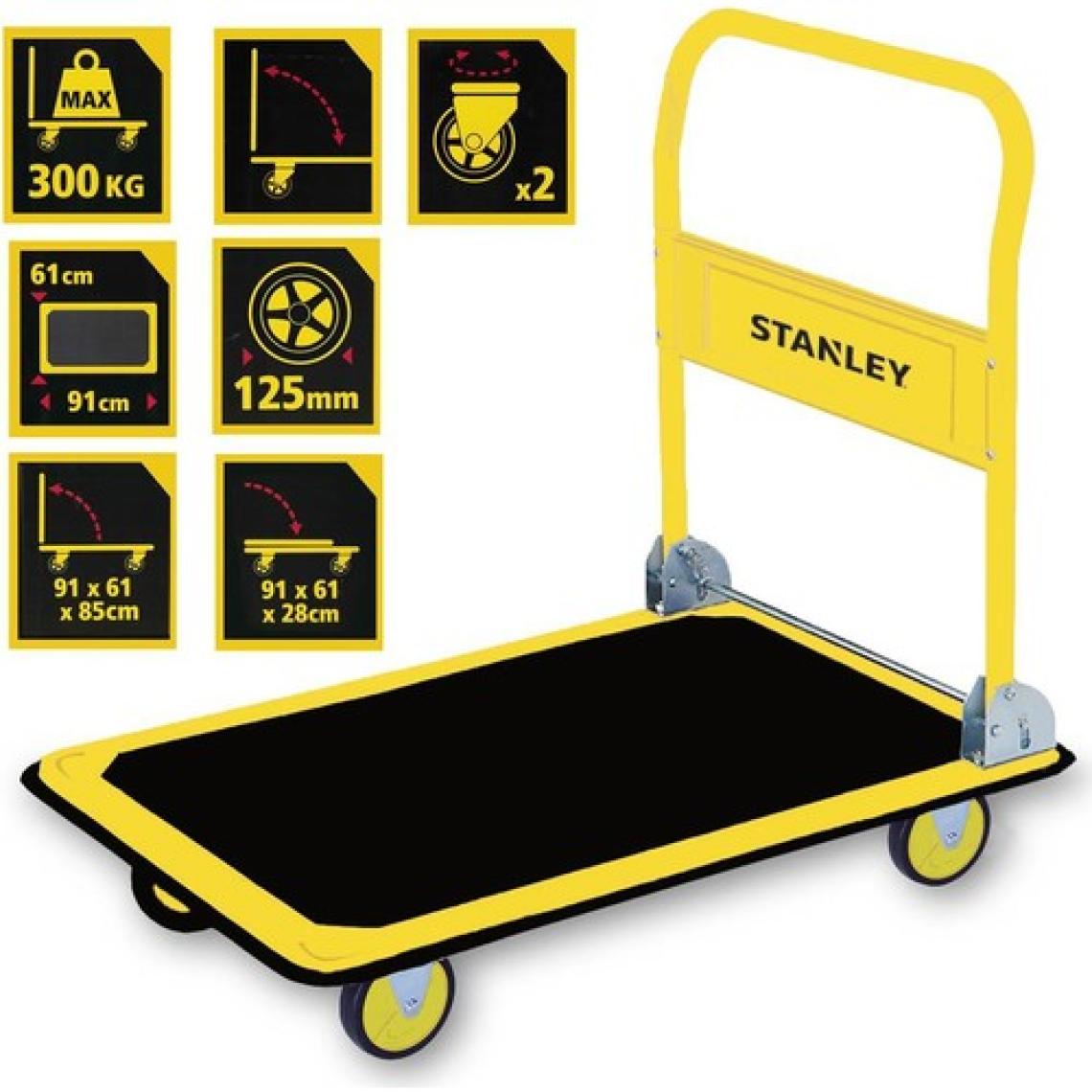 Stanley PC528 300Kg Profesyonel Paket Taşıma Arabası