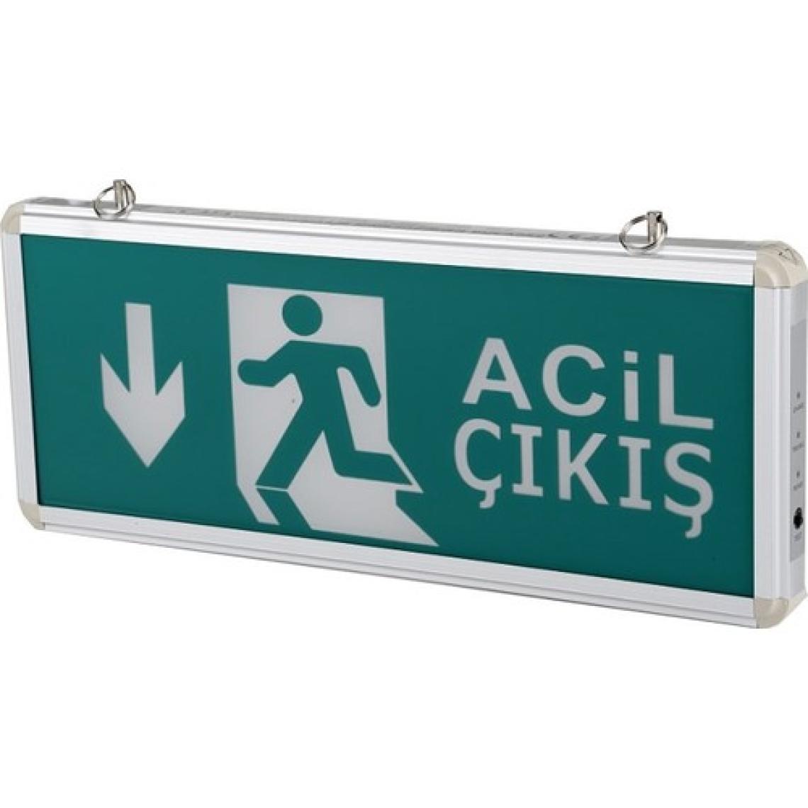 Cata Exit Acil Çıkış Armatürü 3W Ledli Ct-9178