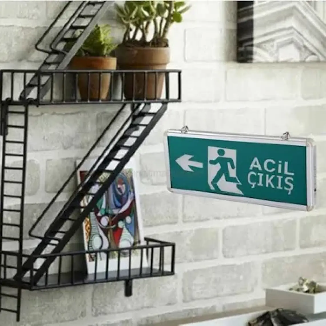 Cata Exit Acil Çıkış Armatürü 3W Ledli Ct-9179