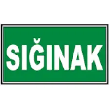 Yıldırım Sığınak Levhası