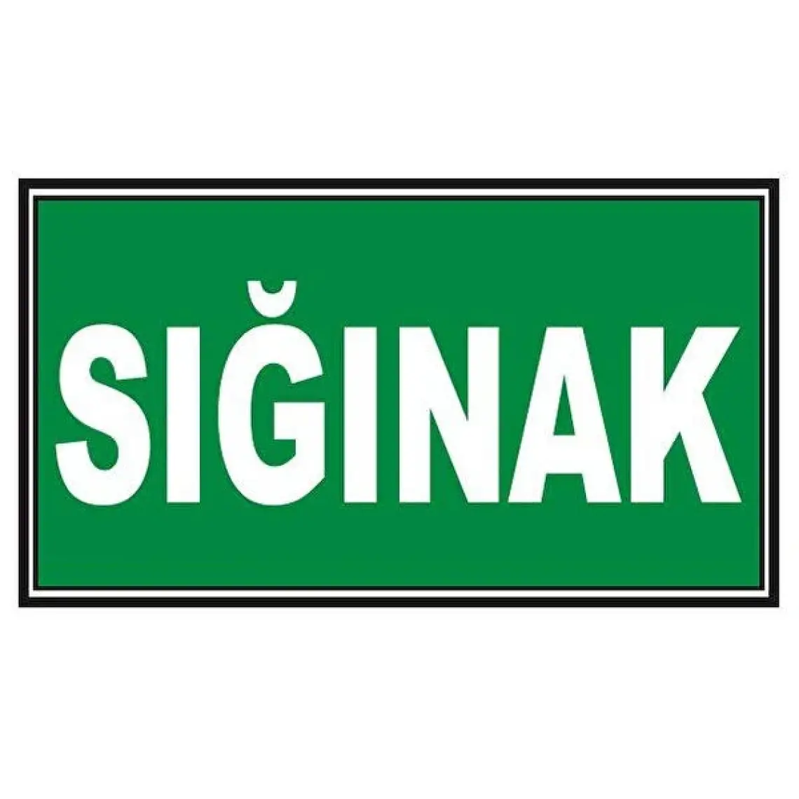 Yıldırım Sığınak Levhası