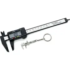 Doğuş 5169 Plastik Gövde Dijital Kumpas + 150 mm Anahtarlık