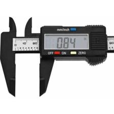 Karbon Fiber Dijital Göstergeli Kumpas 150mm Kalınlık Ölçer