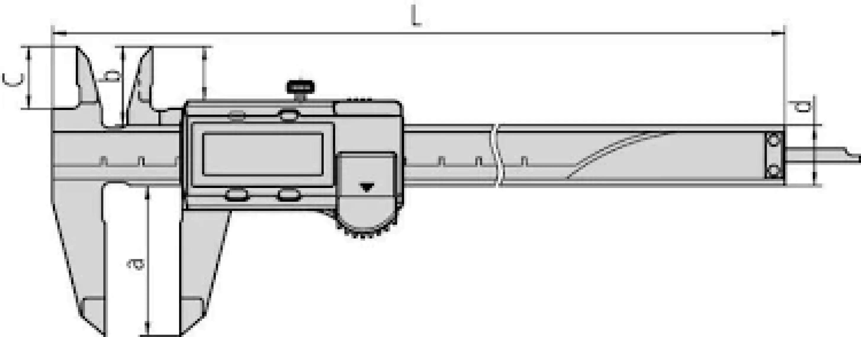 Mitutoyo Dijital Kumpas Abs 200 mm (500-182-30) 11050018230