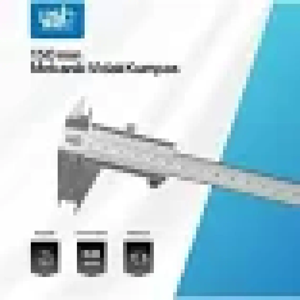 Ysb 150 mm Mekanik Kumpas Hassas Çift Çene (150 mm X 0,02 mm)