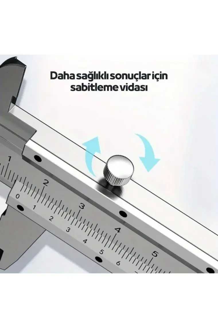 Ysb 150 mm Mekanik Kumpas Hassas Çift Çene (150 mm X 0,02 mm)