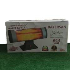 Xx-71 Joker 1800w Masa Altı Elektirikli Soba Isıtıcı Devrilme Emniyetli 3 Çubuklu