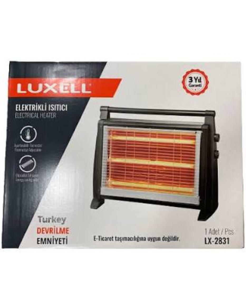 Luxell LX-2831 1800W Elektrikli Quartz Isıtıcı