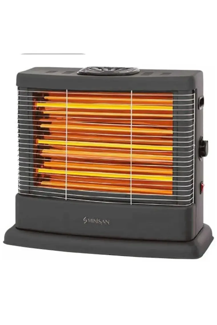 Minisan MS-2100 Midi 2100 W Quartz Elektrikli Isıtıcı Soba