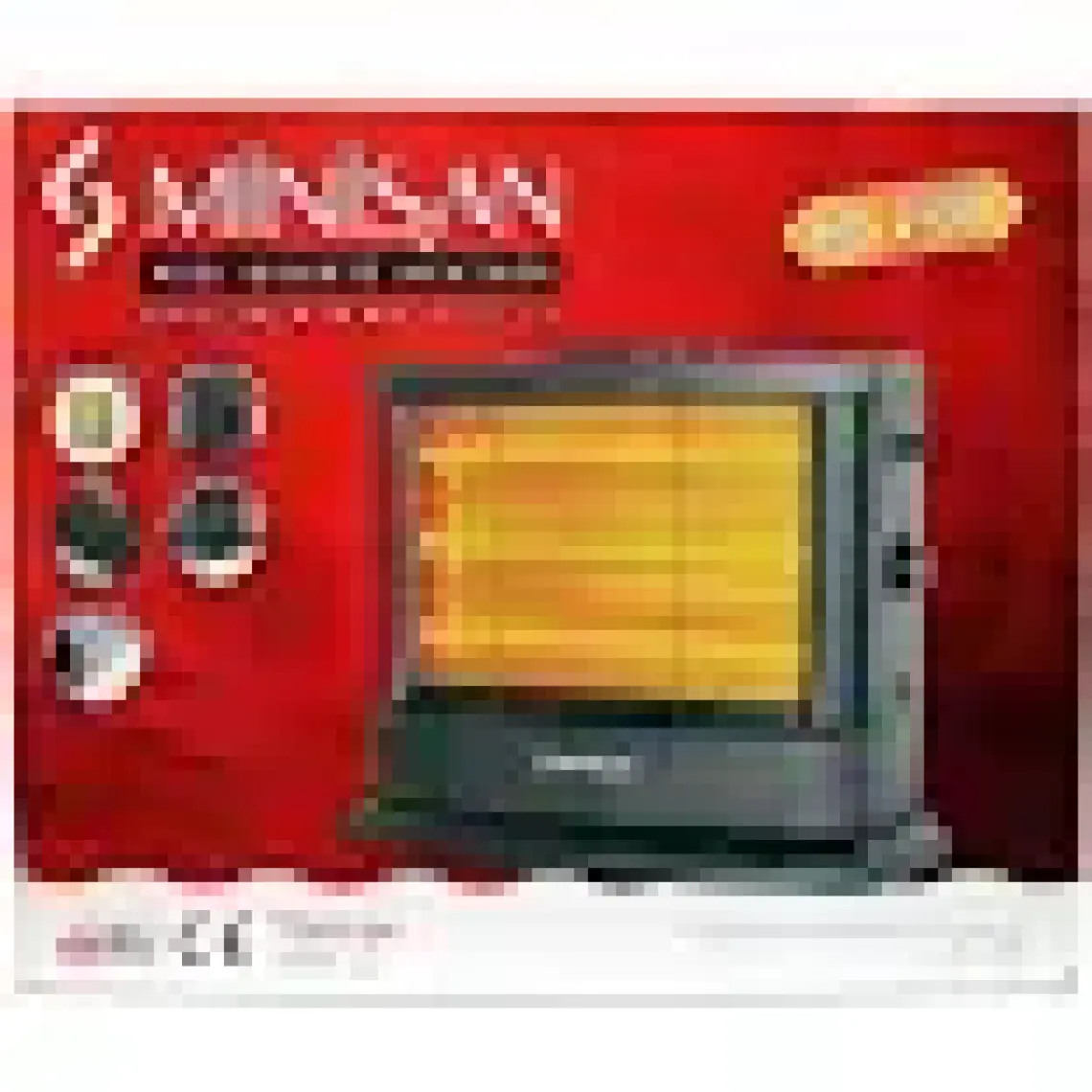 Minisan MS-2100 Midi 2100 W Quartz Elektrikli Isıtıcı Soba