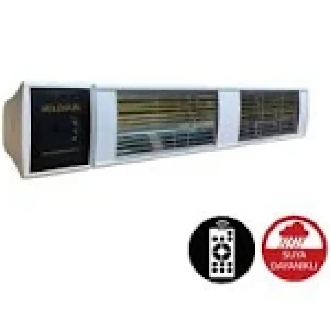 Goldsun Supra Plus 4000w Kumandalı IP55 Suya Dayanıklı Elektrikli Isıtıcı