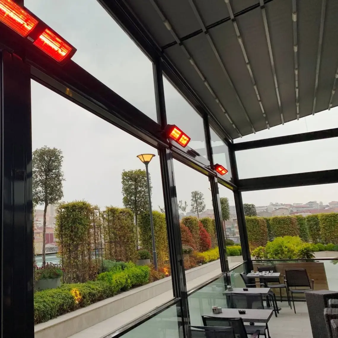Goldsun Supra Plus 4000w Kumandalı IP55 Suya Dayanıklı Elektrikli Isıtıcı