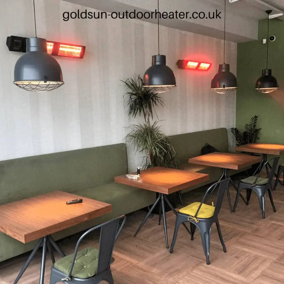 Goldsun Supra Plus 4000w Kumandalı IP55 Suya Dayanıklı Elektrikli Isıtıcı