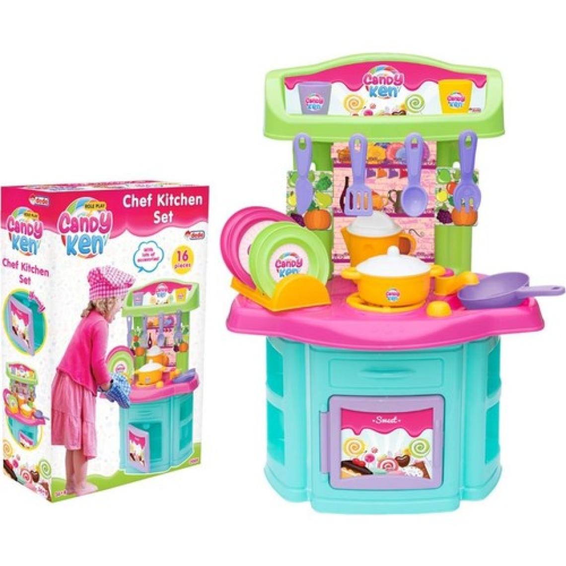 Fen Toys  Candy & Ken Şef Mutfak Set
