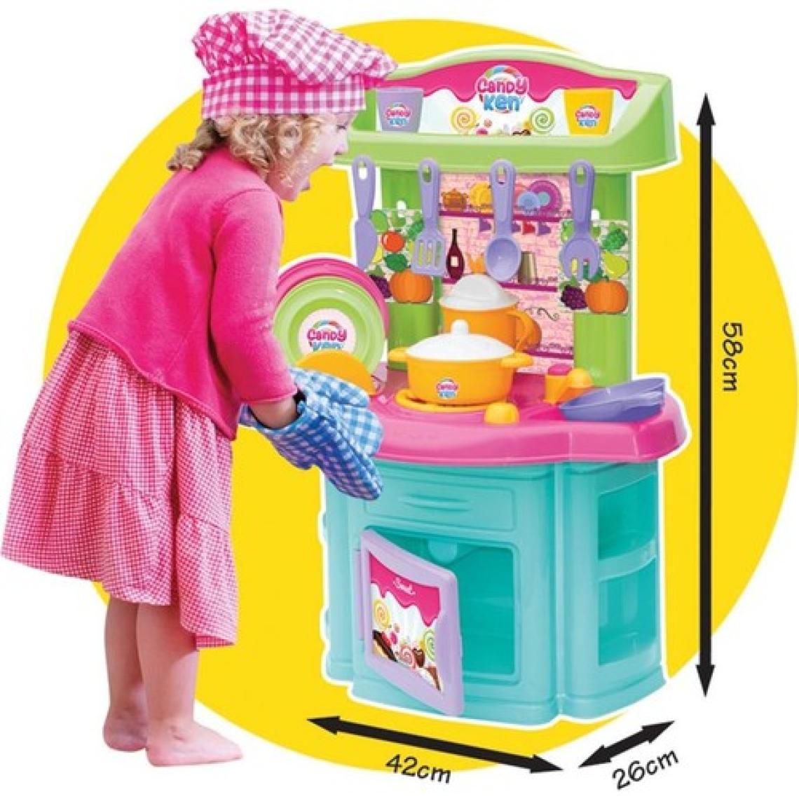 Fen Toys  Candy & Ken Şef Mutfak Set