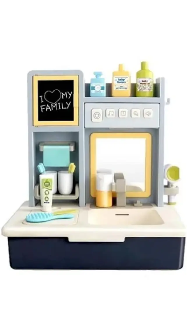 Kayyum Oyuncak Kukuli Şarkılı Eğitici Modern Banyo Seti