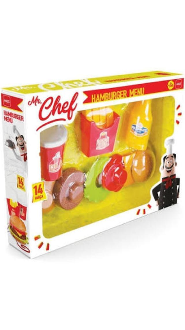 Mgs Oyuncak 3809 Mr.chef Hamburger Seti