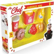 Mgs Oyuncak 3809 Mr.chef Hamburger Seti