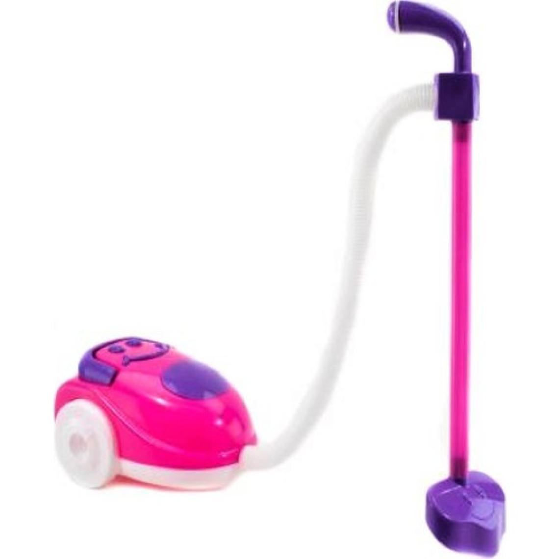 King Toys Çocuklar Için Oyuncak Sevimli Elektrik Süpürgesi Pembe-Mor Renk