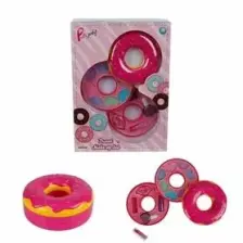 Sunman Donut Şekilli 2 Katlı Makyaj Güzellik Seti