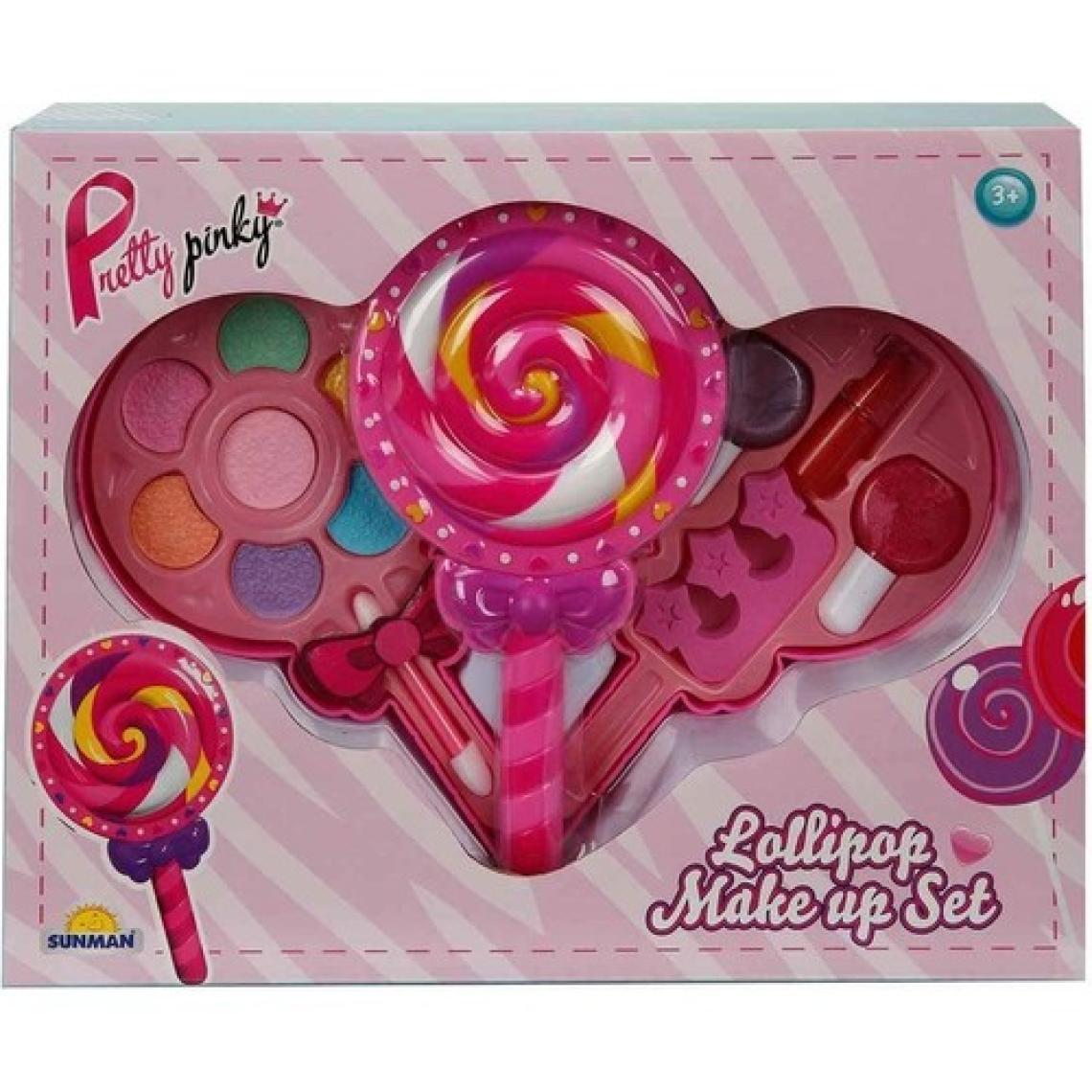 Sunman Lolipop Şekilli 2 Katlı Makyaj Güzellik Seti