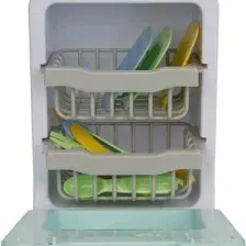 Hommy Sesli ve Işıklı Yeşil Bulaşık Makinesi