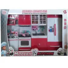 Kayyum Işıklı ve Sesli  3D Modern Mutfak