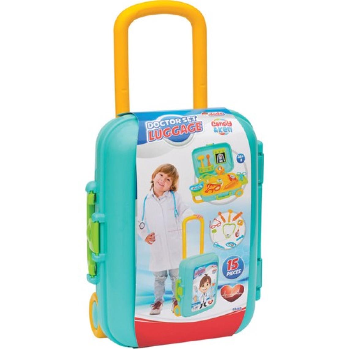 Dede Candy ve Ken Doktor Set Bavulum 15 Parça