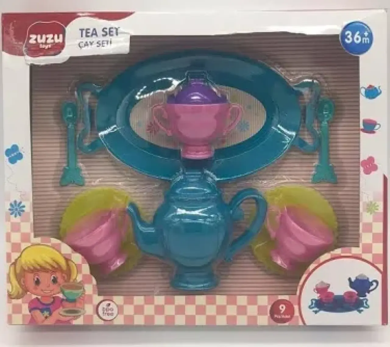 Zuzu Toys Kutulu Çay Setim