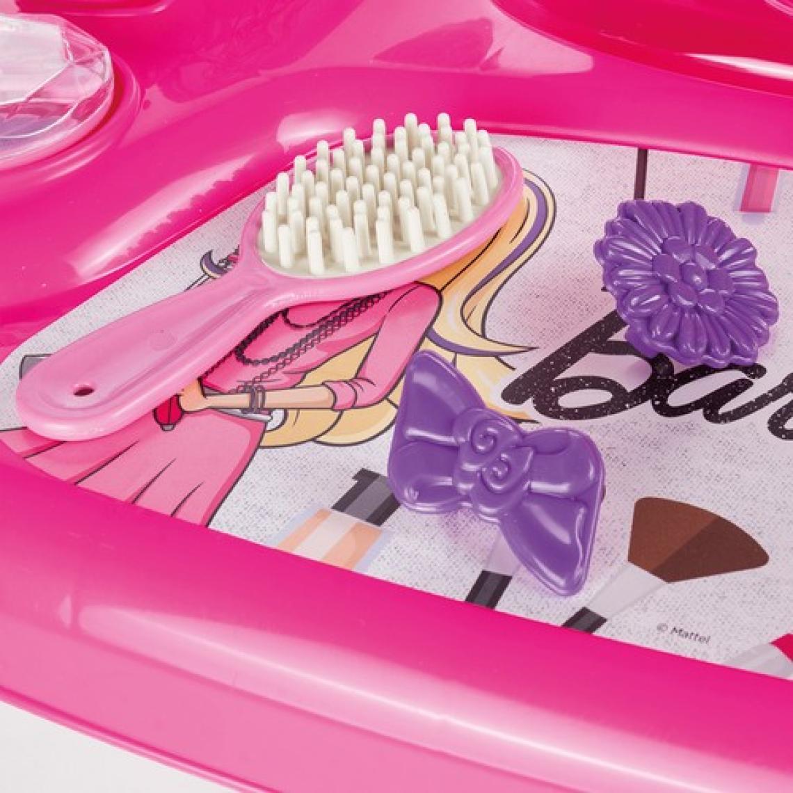 Barbie Ayaklı Makyaj Masası ve Sandalye Seti