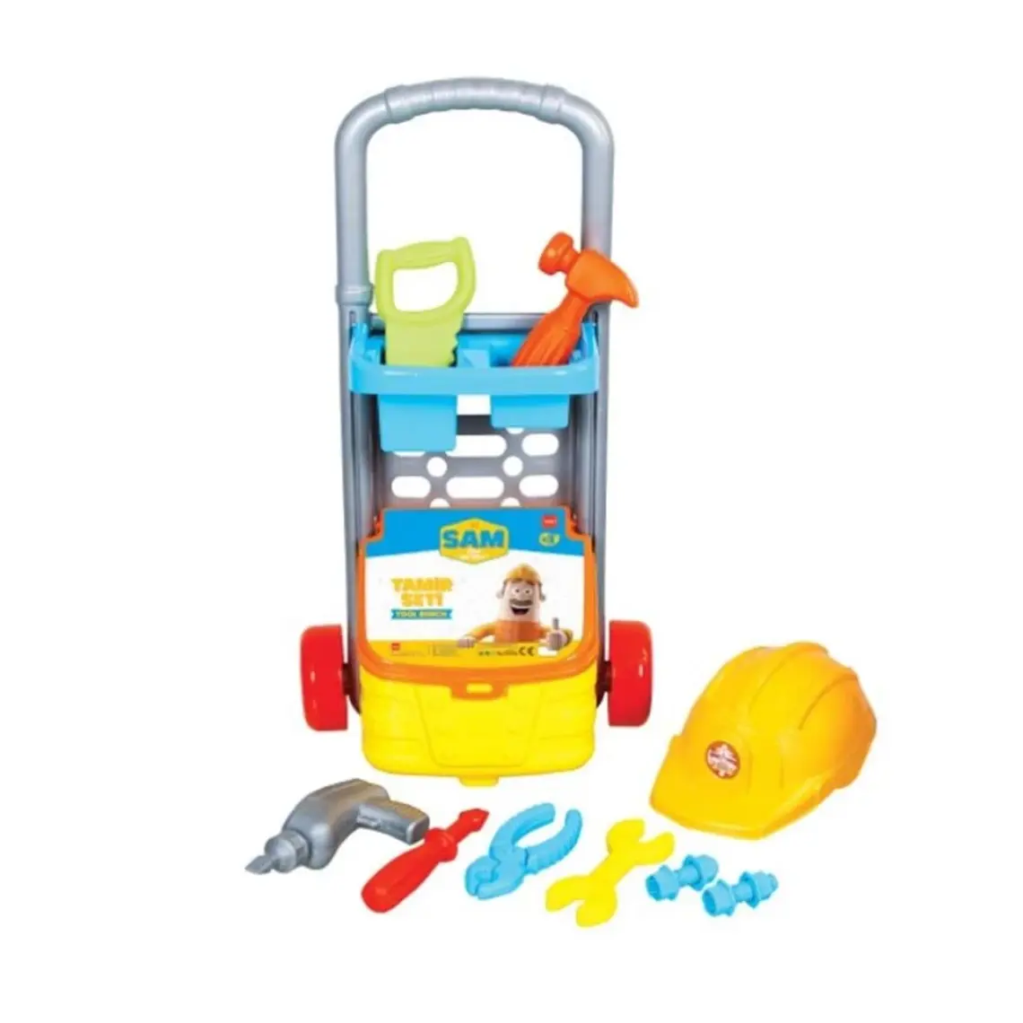 Mgs Oyuncak Sam The Builder Tamir Arabası Çek Çek Araba URT-5593