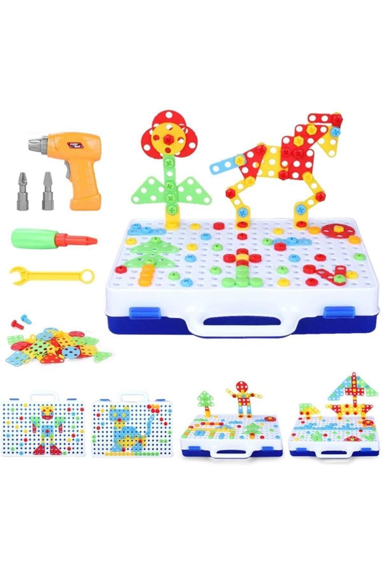 Birlik Toys 198 10B YB277839 3D Matkaplı Creative Puzzle